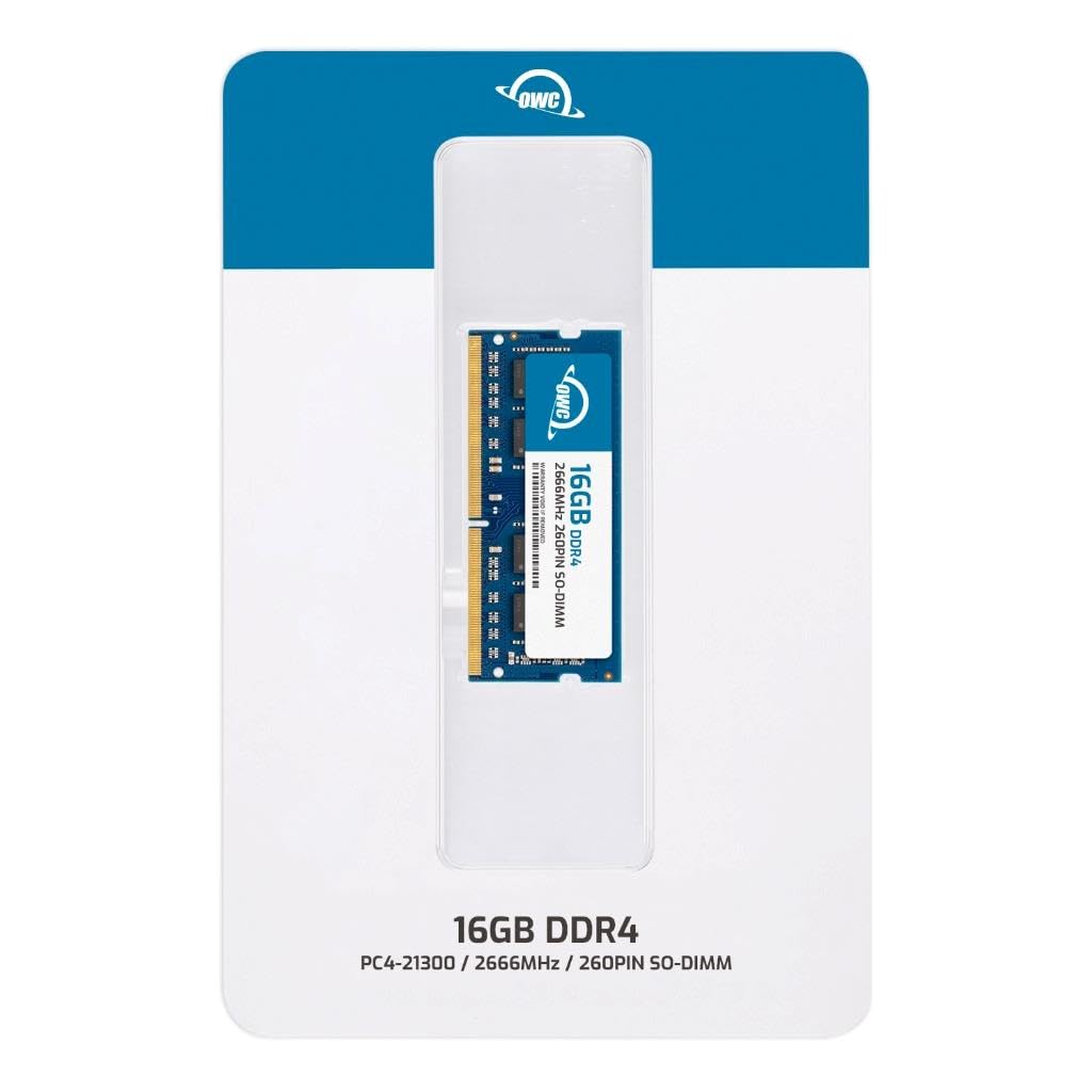 16GB DDR4 メモリ PC4-21300 CL19　1枚のみ Amazon.co.jp: OWC 16GB DDR4 2666Mhz PC4-21300 Cl19 1.2V 260ピン
